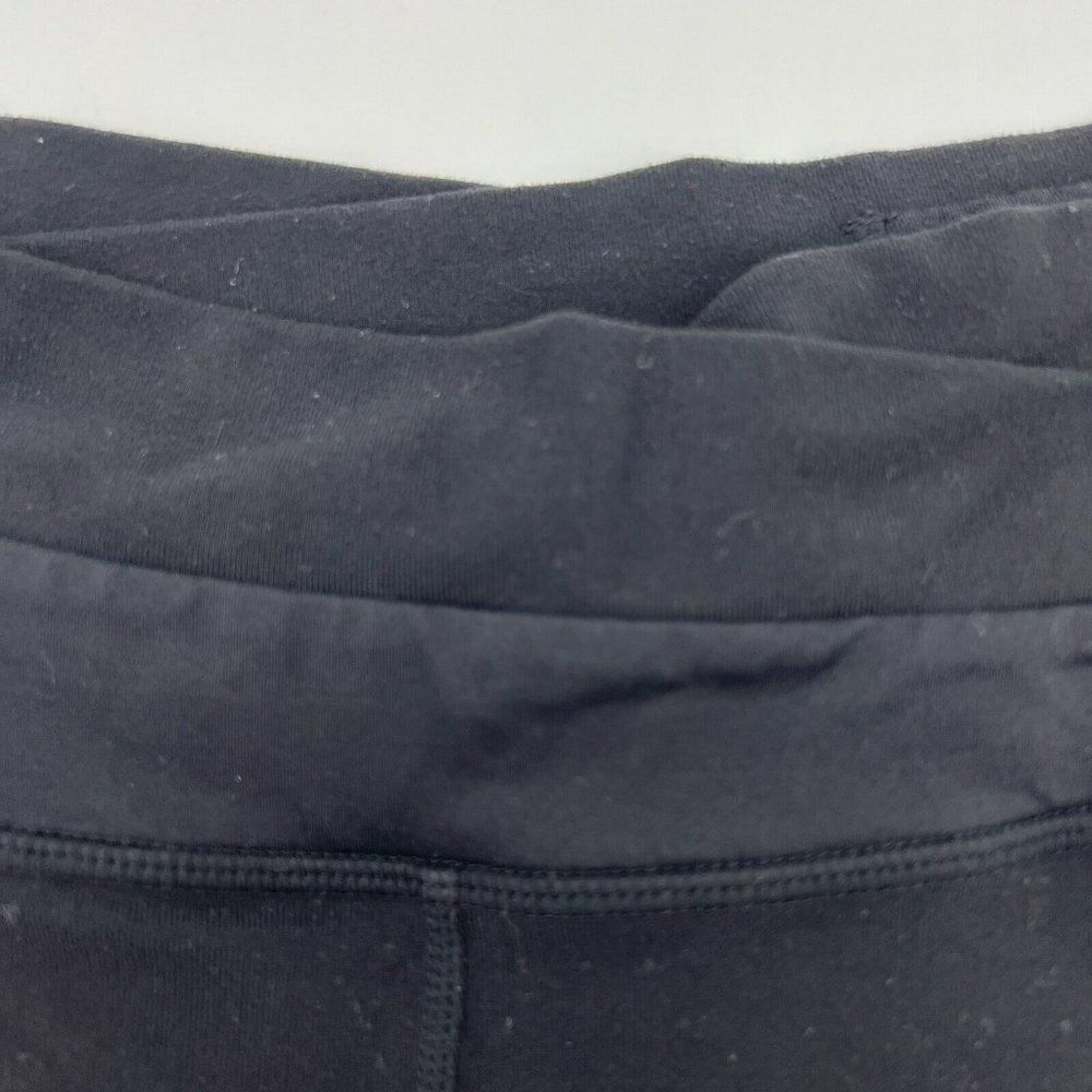 Lululemon Astro Pant Pleated Criss Cross Waist Flare Legging Black, Size 8 - Picture 2 of 5